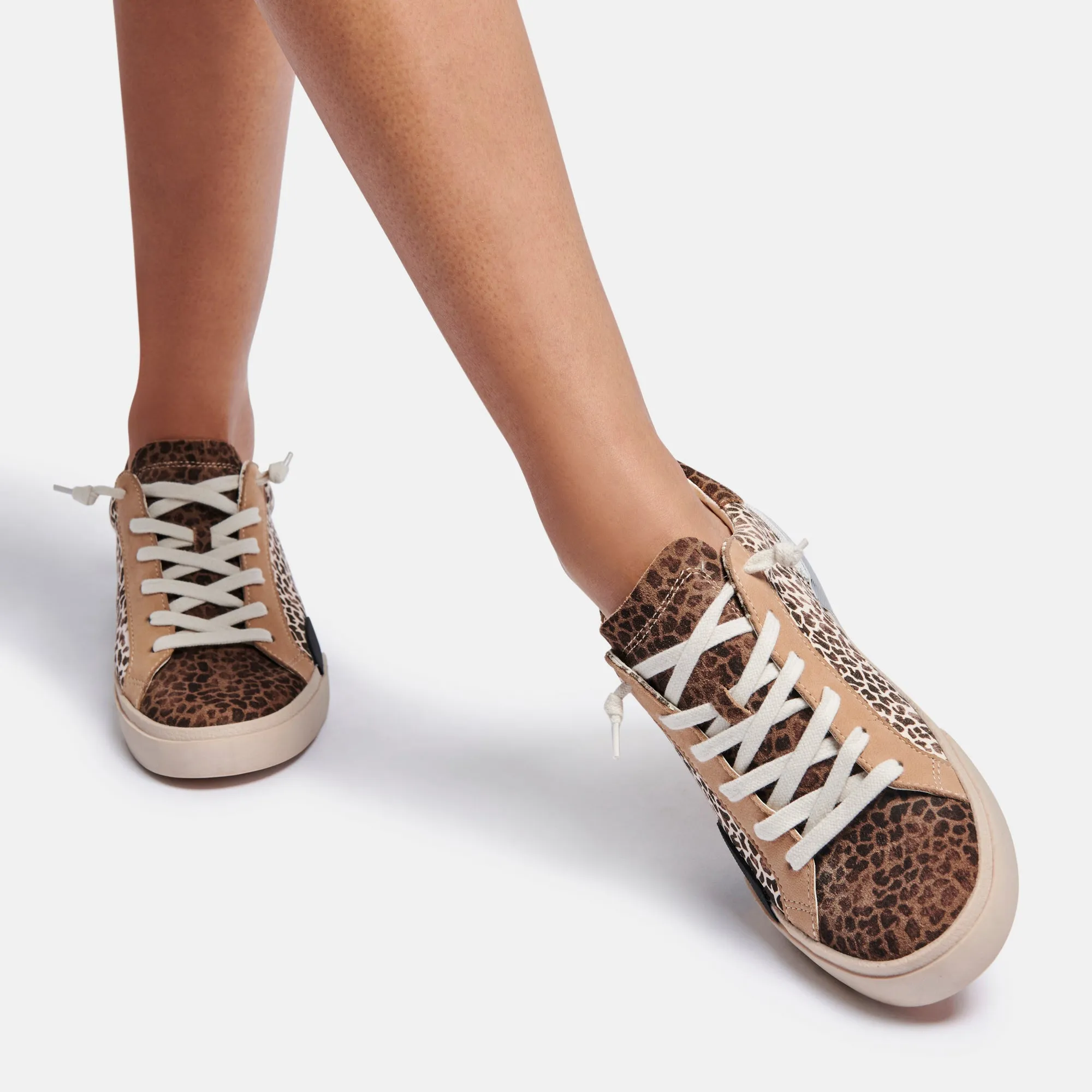 ZINA SNEAKERS LEOPARD MULTI DUSTED SUEDE